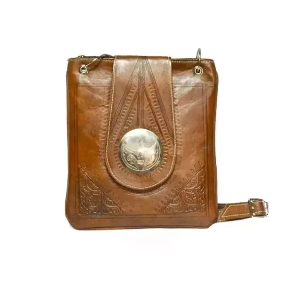 Atemberaubende Umhängetasche Damen Leder - Handtasche Damen aus echtem Leder