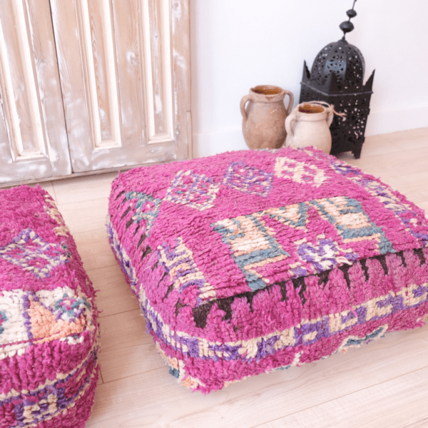 Marokkanisches Bodenkissen Bohemian Pouf