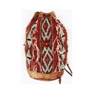 Rucksack Mit Kelim Echtem Leder