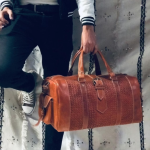 Weekender Reisetasche Leder Herrentasche Große Tasche