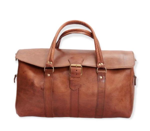 Echtleder Weekender Trolley Reisetasche Ledertasche Damen/Herren