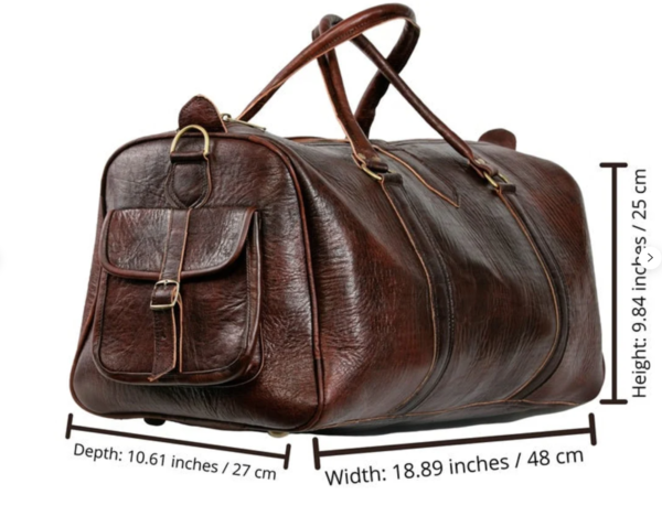 Weekender Reisetasche Leder Herrentasche Große Tasche