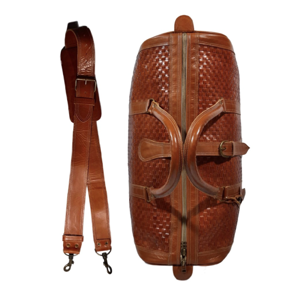 Weekender Reisetasche Leder Herrentasche Große Tasche