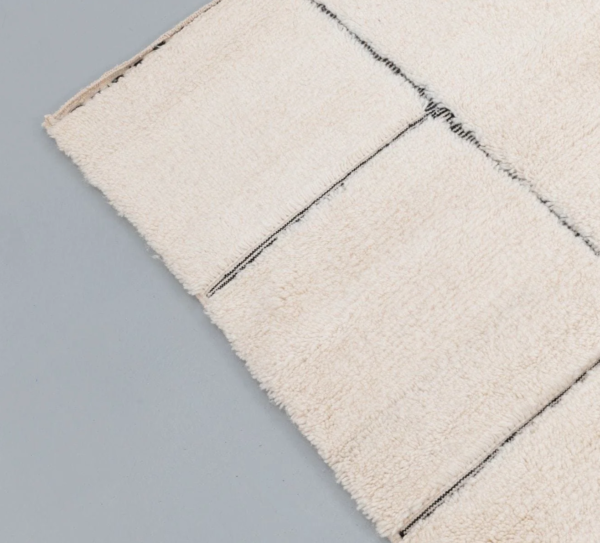 BENI OURAIN ORIGINAL HANDGEKNÖPFTER BERBER HOCHFLOR TEPPICH