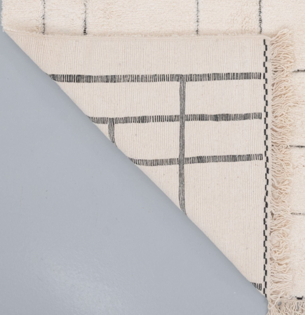 BENI OURAIN ORIGINAL HANDGEKNÖPFTER BERBER HOCHFLOR TEPPICH