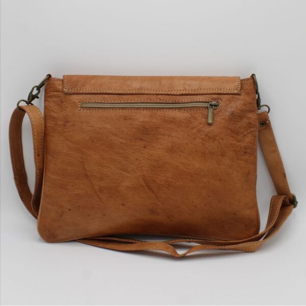 Ledertasche für Frauen, handgefertigt aus echtem Leder
