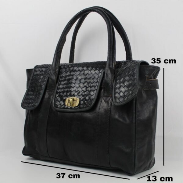 Ledertasche für Frauen, handgefertigt aus echtem Leder